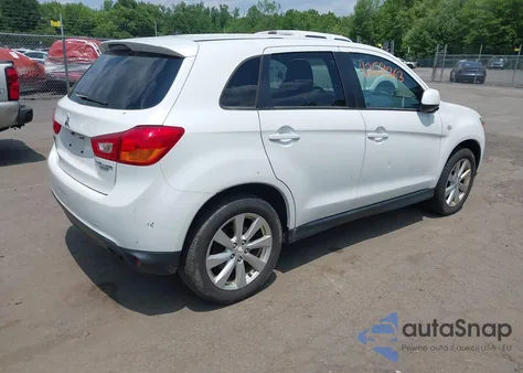 2014 Mitsubishi Outlander Sport Es z USA, uszkodzony, nr VIN 4A4AR3AUXEE010101